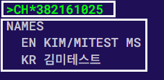 국내선 마일리지 전송