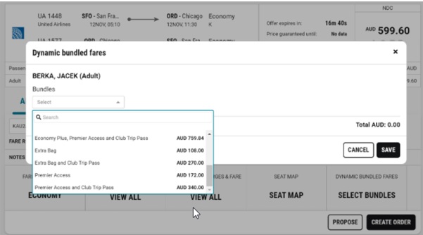 25.9_[NDC] DYNAMIC BUNDLED FARES 위젯 제공2